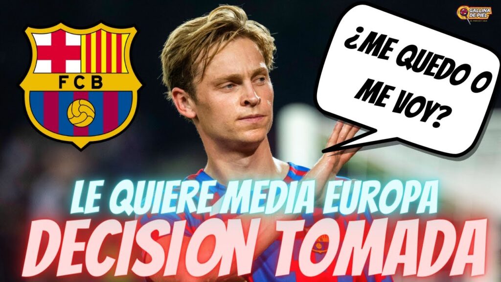 🚨 Noticias Barça: Frenkie de Jong decisión tomada 💥
