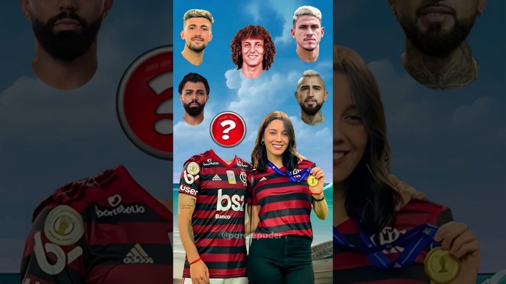 Quem é o jogador?🔥✅ #gabigol #vidal #pedro #arrascaeta #davidluiz