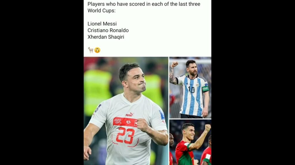 Xherdan Shaqiri is among #Ronaldo and #Messi record | Bleacher Report Football #worldcup #shaqiri
