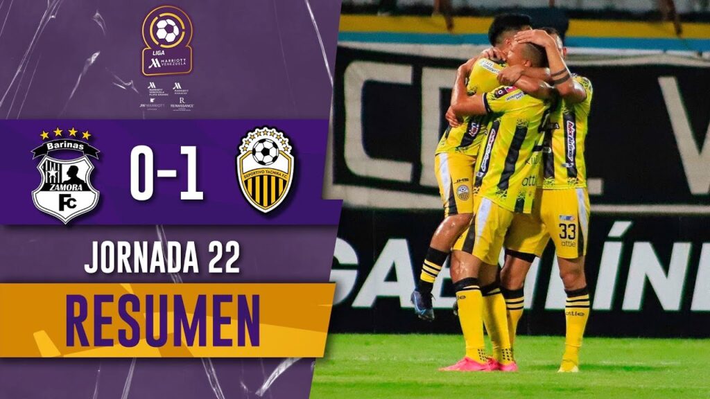 Táchira sigue su racha ganadora en La Carolina| Zamora 0-1 Táchira | Resumen J22  |  Liga FUTVe 2023
