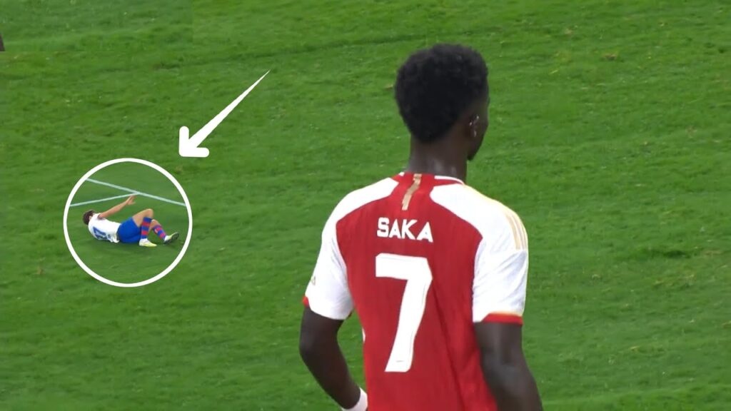 Another Player Begging for Mercy - Bukayo Saka Pre-season Highlights