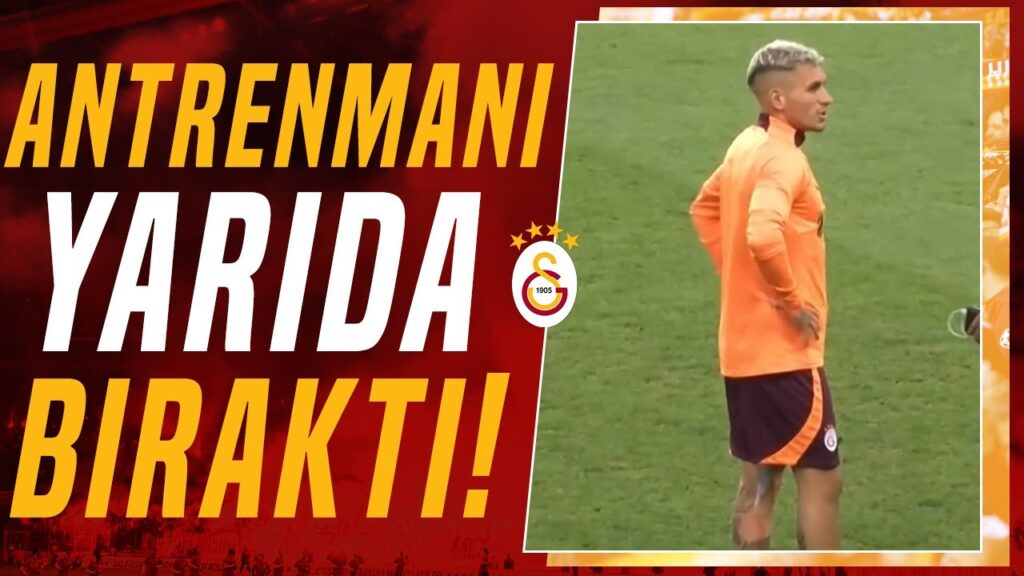 Galatasaray'da Lucas Torreira, Antrenmanını Yarıda Bıraktı!