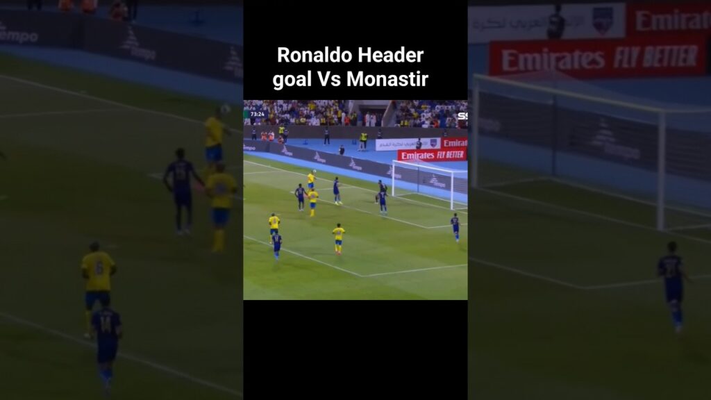 Ronaldo header goal || Ronaldo goal today #ronaldo