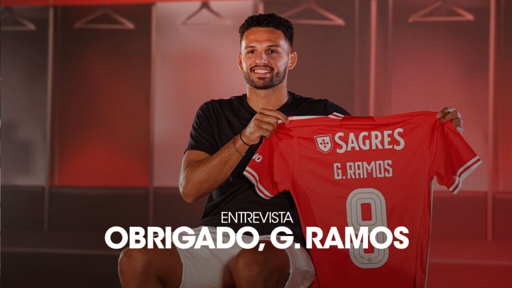 Gonçalo Ramos: Até já. O Benfica é a minha casa. Gonçalo Ramos: Até já. O Benfica é a minha casa.