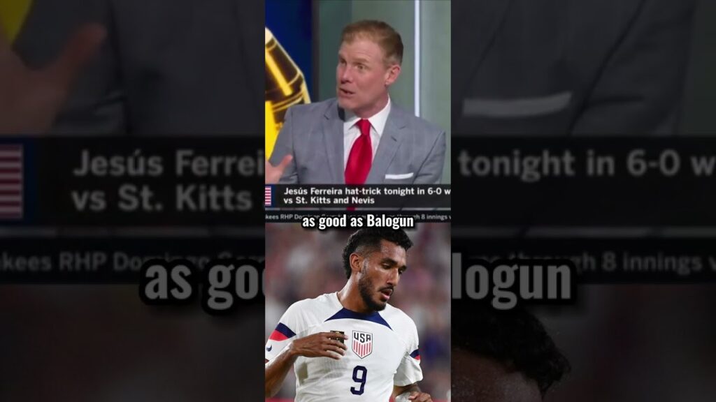 Alexi Lalas gave praise to Jesus Ferreira following his hat-trick performance tonight #usmnt #shorts