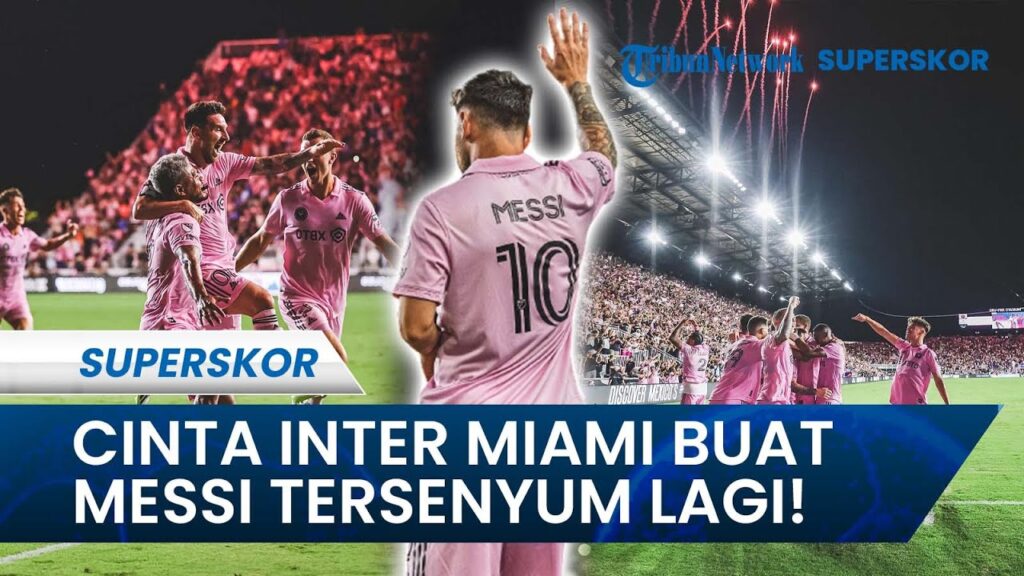 Cinta Inter Miami yang Membuat Messi Tersenyum Kembali, Jordi Alba: Kini Messi Terlihat Bahagia!