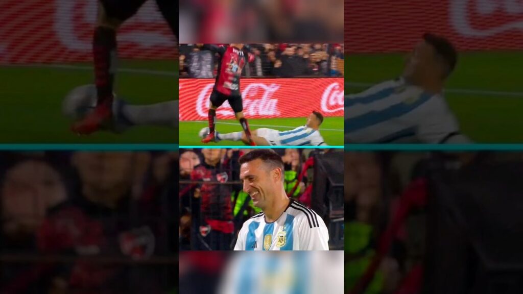 Lionel scaloni serious tackle 2023 #arjentina #lionelscaloni #serioustackle#2023