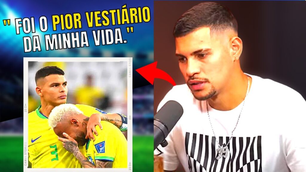 Falou Tudo! ! Bruno Guimarães conta como ficou o Vestiário da Seleção Após a Eliminação da Copa