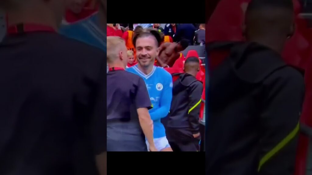 Jack Grealish pushes Zinchenko