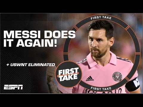🍿 QUICK TAKES! 🍿 Messi’s HUGE DRAW + USWNT’s demise | First Take 🍿 QUICK TAKES! 🍿 Messi’s HUGE DRAW + USWNT’s demise | First Take