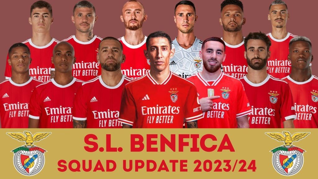 S.L. BENFICA Squad With Ángel Di María & Orkun Kökcü | Benfica Squad Update 2023/24 | FootWorld