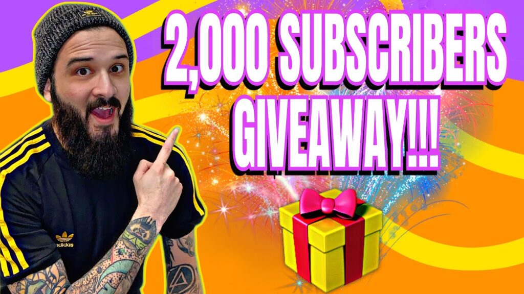 2,000 SUBSCRIBERS JERSEY GIVEAWAY!!!