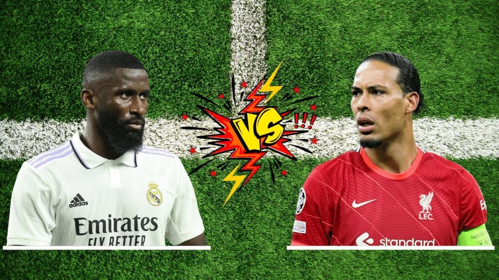 Antonio Rudiger vs Virgil van Dijk⚽🔥