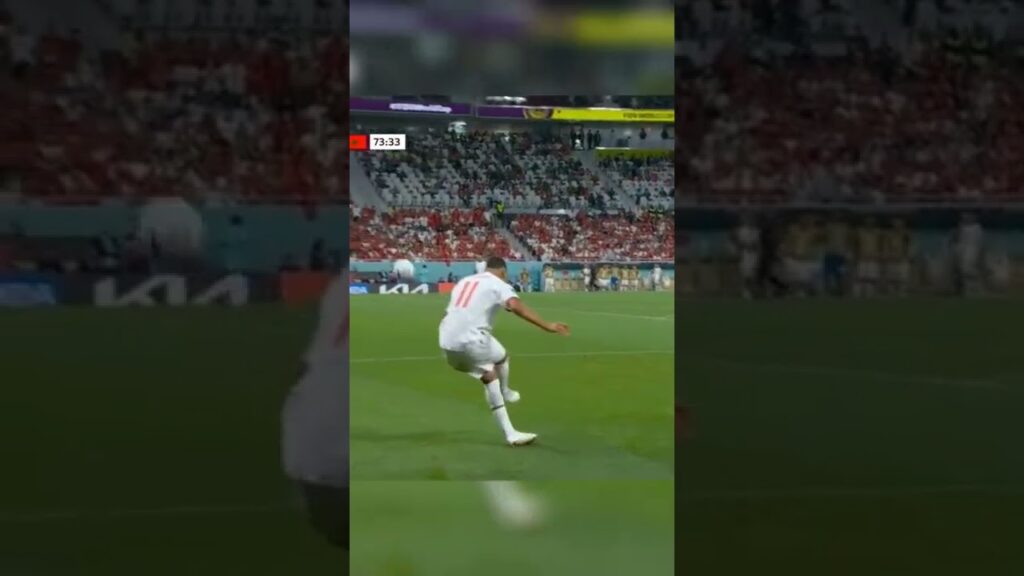 Abdelhamid Sabiri first goal against Belgium |  Morocco vs Belgium