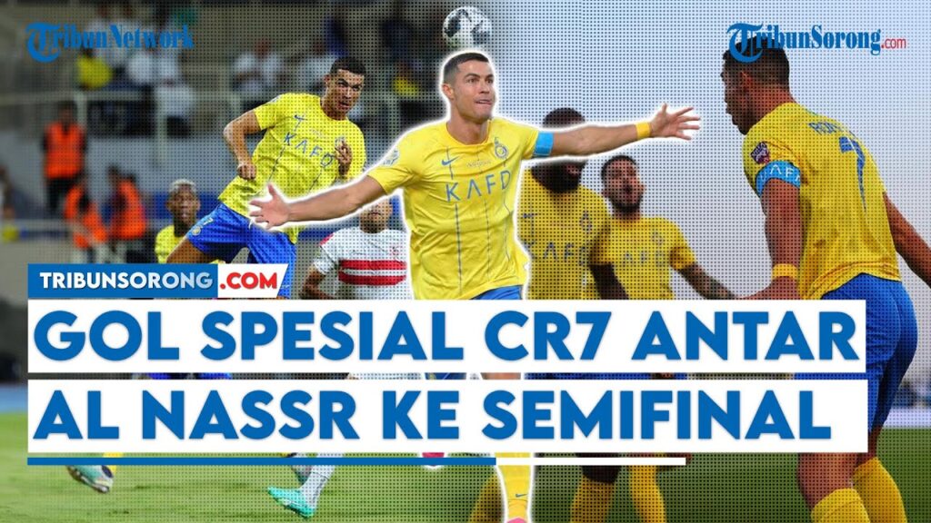 Gol Spesial Cristiano Ronaldo Antar Al Nassr ke Semifinal