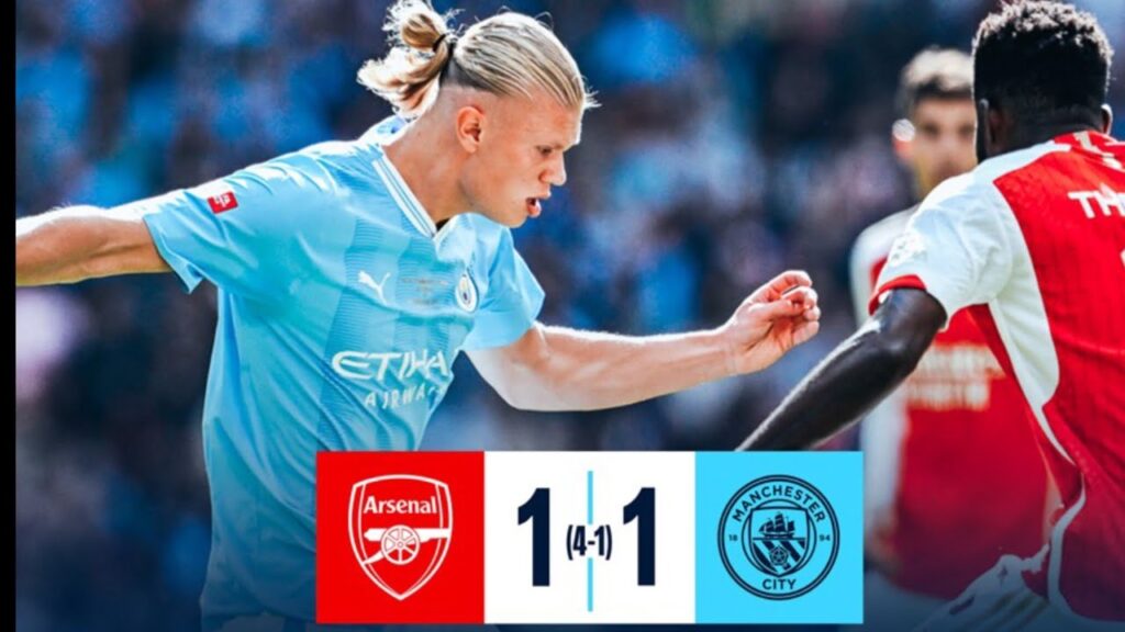 HIGHLIGHT| ARSENAL 4 - 1 MANCHESTER CITY | Community Shield