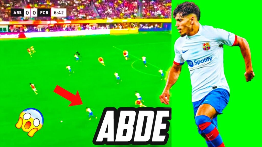 EZ ABDE ES UN VERDADERO MONSTRUO PARA BARCELONA 😱