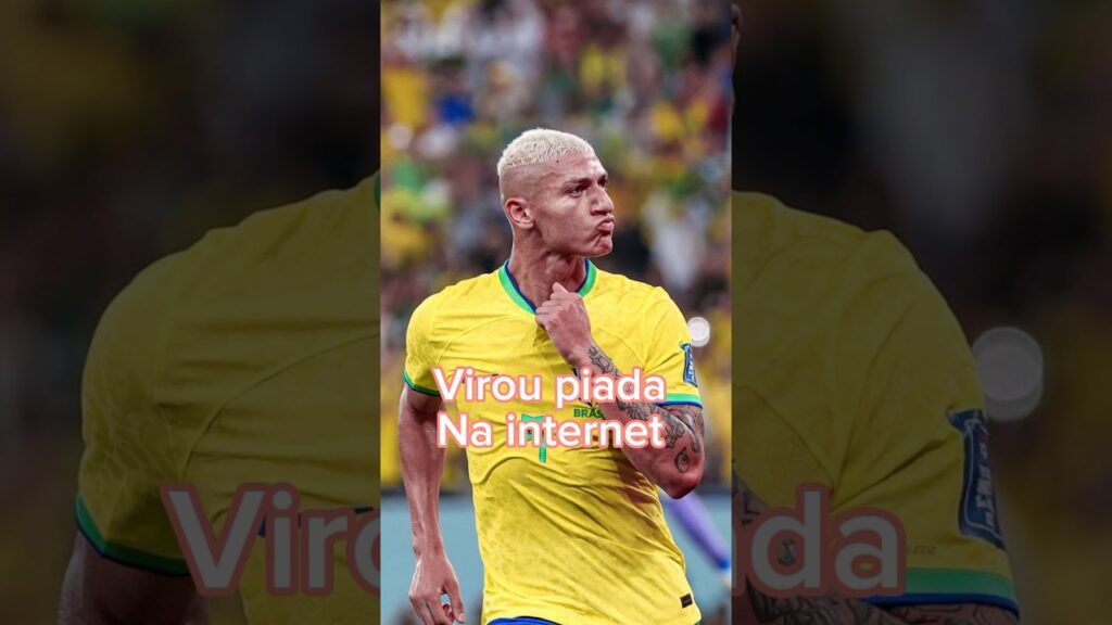 O Richarlison virou piada na internet depois de amistoso da seleção brasileira