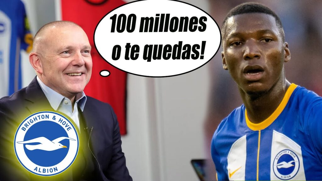 😡EL BRIGHTON NO CEDE con el CHANTAJE de MOISES CAICEDO! 100 millones O NO LO VENDEN!
