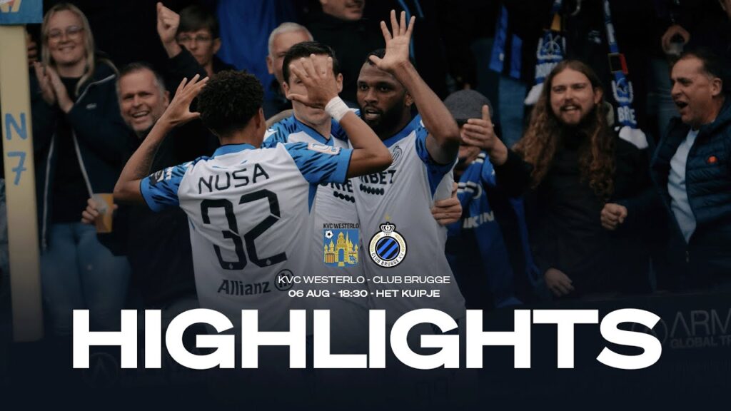 KVC WESTERLO - CLUB BRUGGE | HIGHLIGHTS | 2023-2024