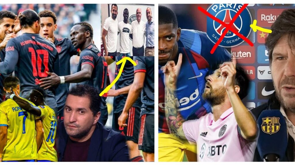 Le coup de Gueule de Nabil Djellit Sur le Cas Leroy Sané/Sadio Mané " Où est l'agent de Mané"..Barça