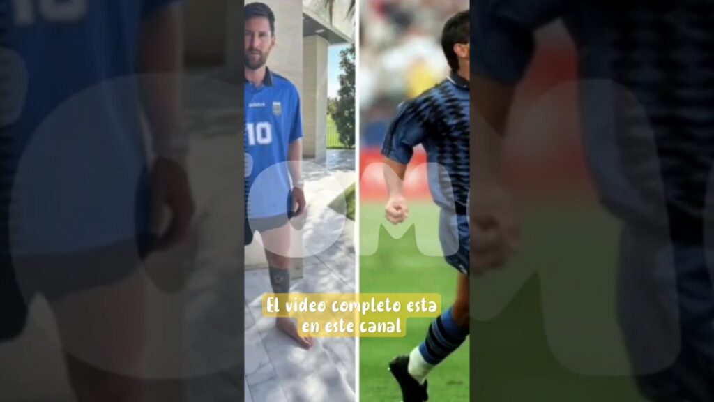 messi se pone el disfraz de Maradona, jugará messi en el mundial 2026?? #messi #futbol