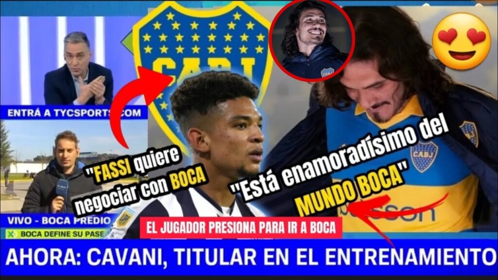 💣Ahora si?? Valoyes a Boca??🇨🇴Cavani 😍enamorodisimo de Boca🇺🇾+los 11 de Almiron