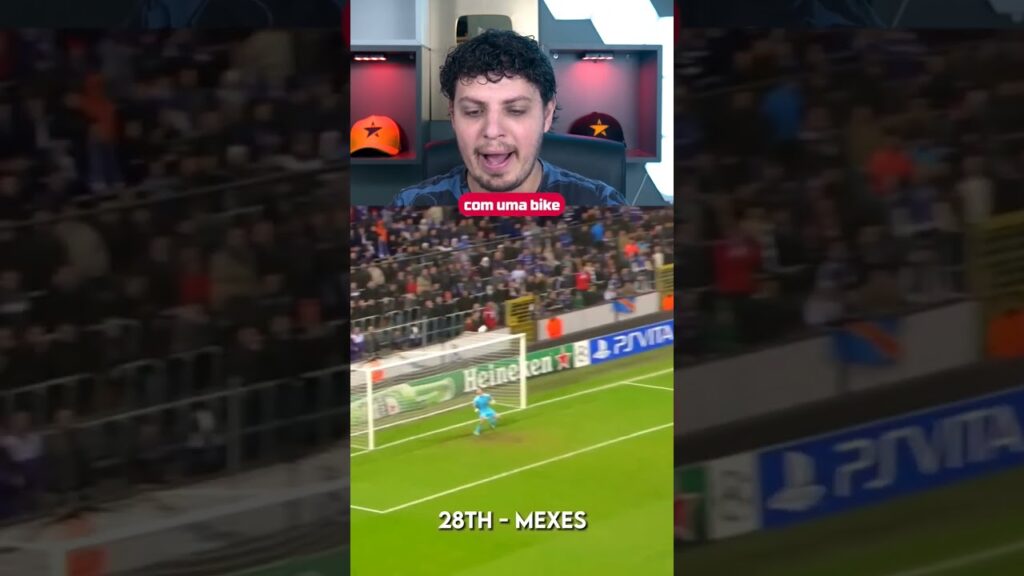 Top 100 Gols do século😱 #golaços #gols #cisse #mexes #mcgree #ramsey #pavard #rivaldo #henry #shorts