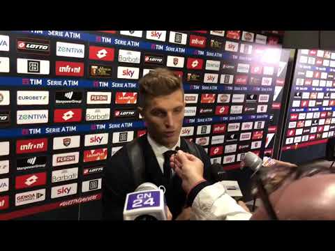Genoa-Napoli 1-2, Darko Lazovic in mixed zone