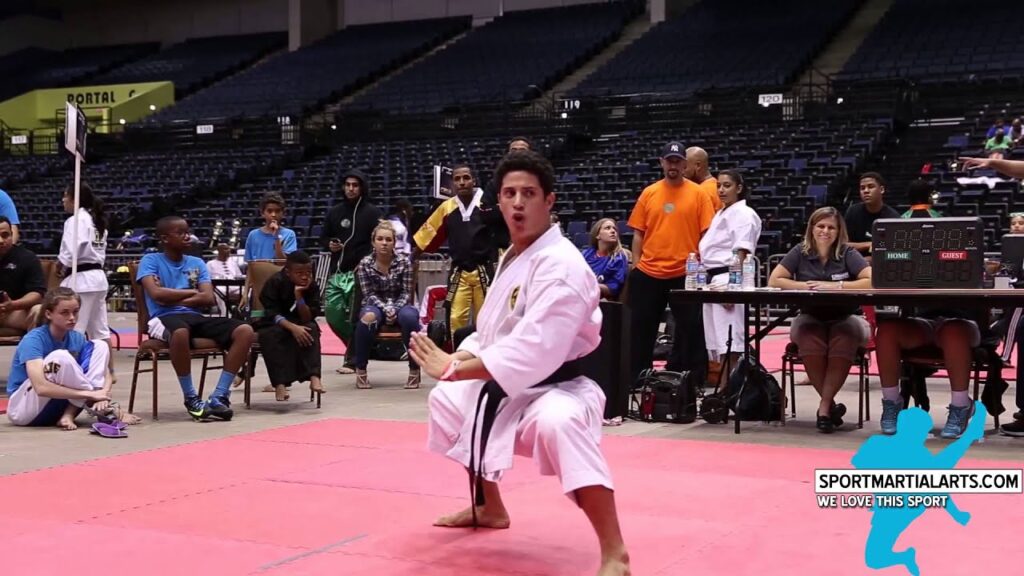 Justin Ortiz - Traditional Form - Kratos World Karate Championships 2014