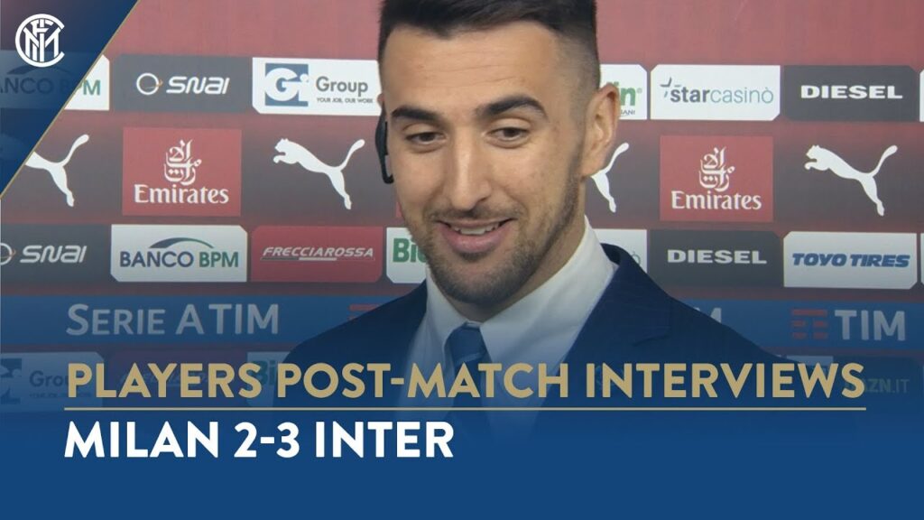 MILAN 2-3 INTER | MATIAS VECINO INTERVIEW: "That was the true version of Inter on show tonight"