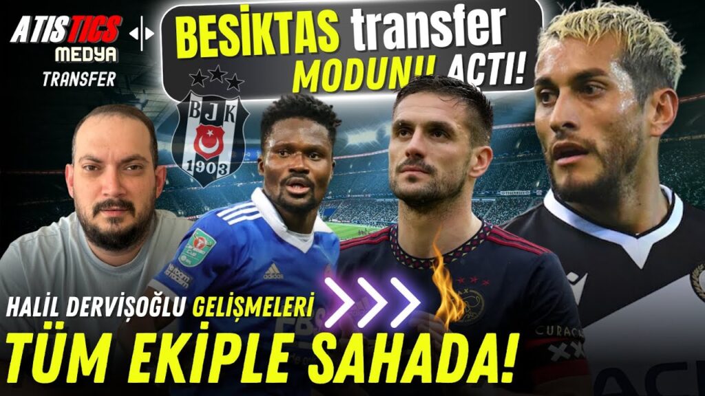 Beşiktaş transfer gündemi | Dusan Tadic yanıyor! Roberto Pereyra, Halil Dervişoğlu?