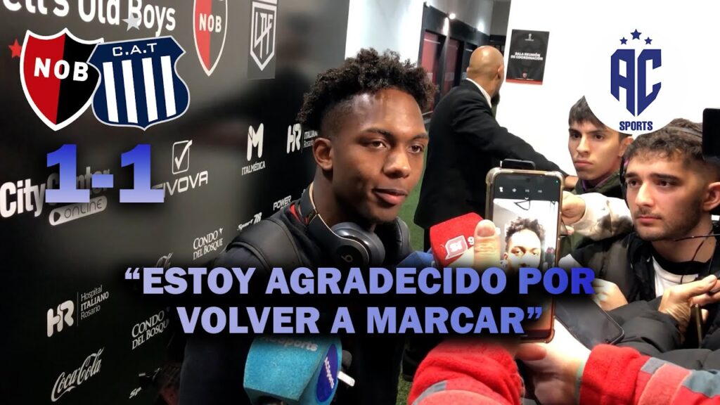 El testimonio de Djorkaeff Reasco en zona mixta vs Talleres de Córdoba