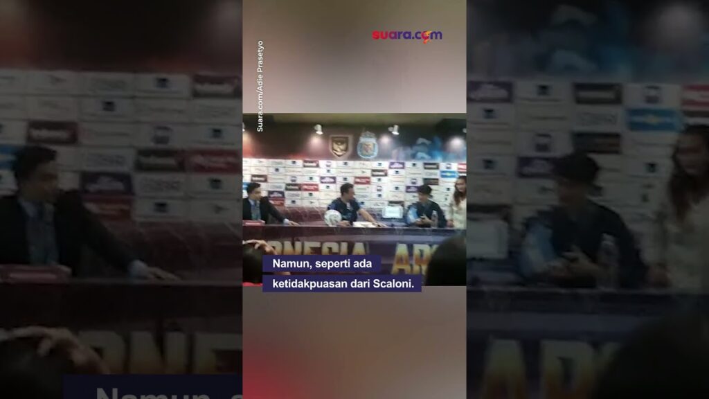 Momen Lionel Scaloni Mendadak Minta Ganti Penerjemah #Shorts