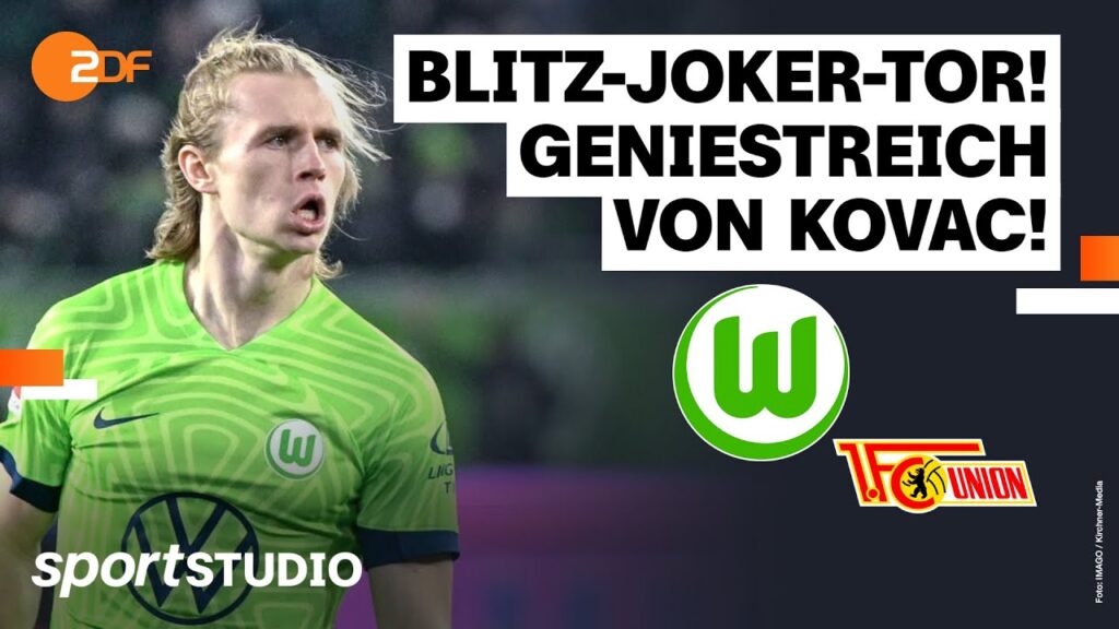 VfL Wolfsburg – 1. FC Union Berlin | Bundesliga, 24. Spieltag Saison 2022/23 | sportstudio