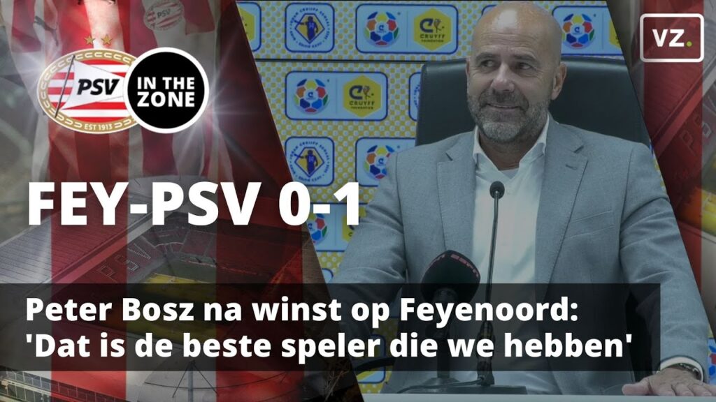 Peter Bosz na winst op Feyenoord: 'Dat is de beste speler die we hebben'