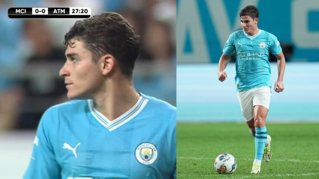 JULIAN ALVAREZ WAS SHARP VS ATLETICO MADRID | 🔵⚪️| 23/24