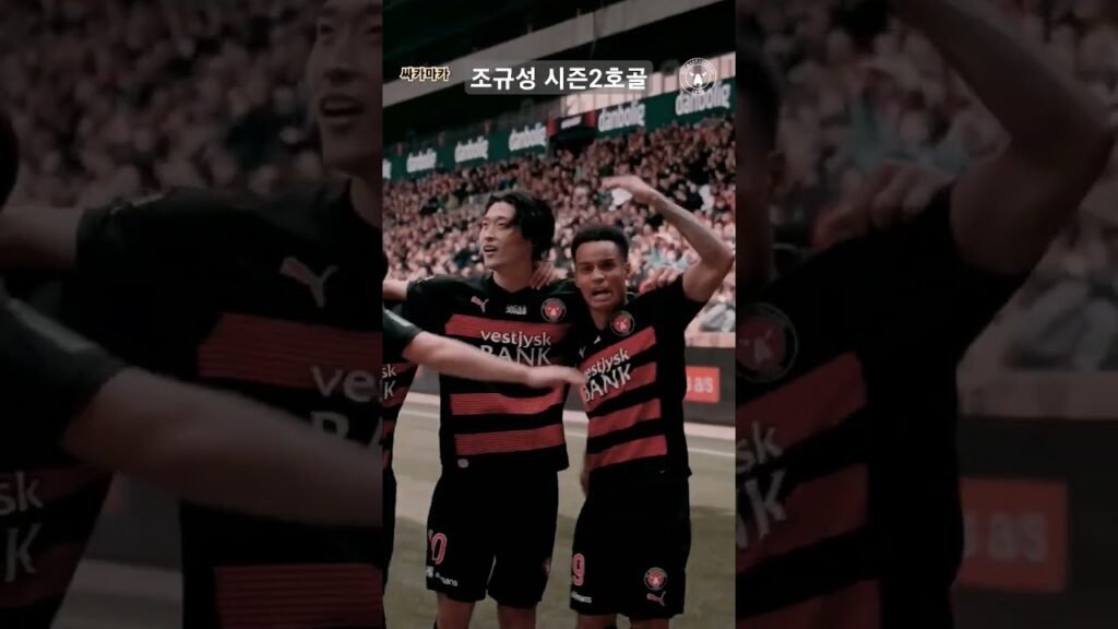 또 터진 미트윌란 조규성 시즌 2호골⚽️ (Cho Kyu-Sung Goal⚽️)