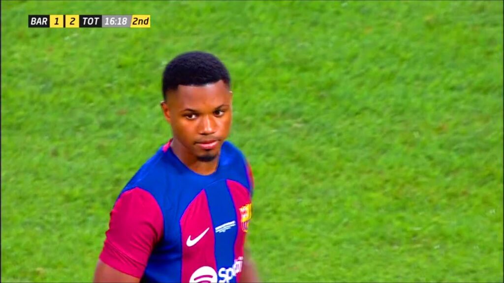 Ansu Fati vs Tottenham | 08/08/2023