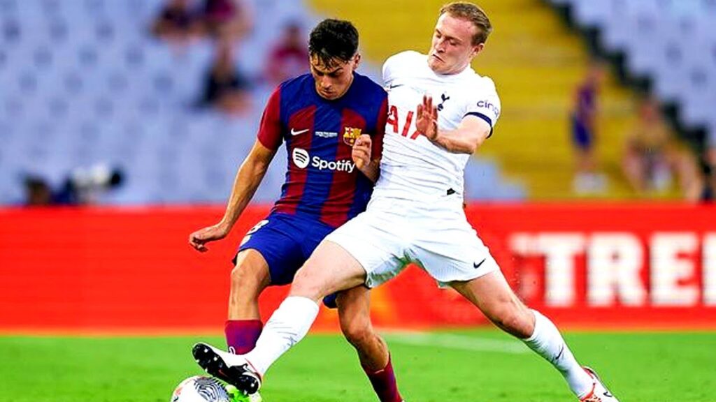 Pedri vs Tottenham (09/08/23) | Performance