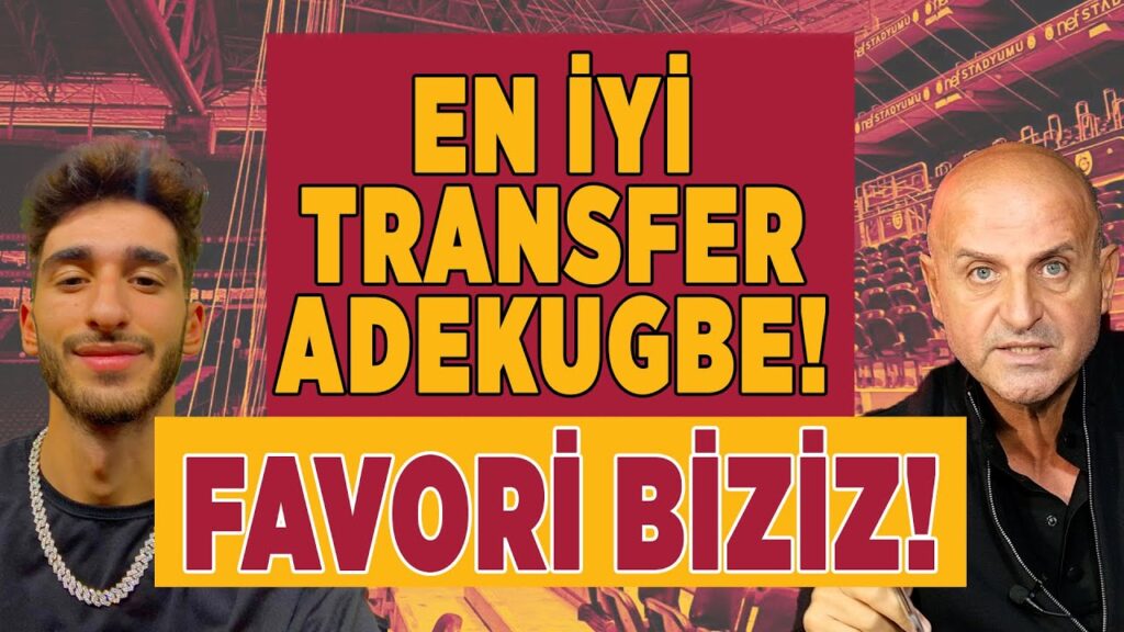 LİGİN EN AVANTAJLISI BİZİZ! | En İyi Transfer ADEKUGBE! | Galatasaray Transfer Değerlendirmesi