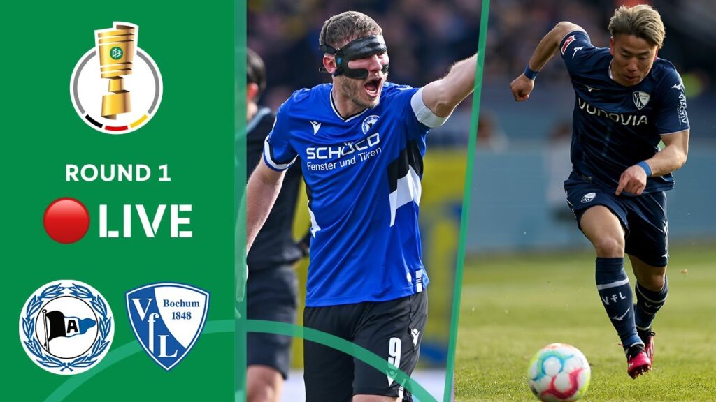 LIVE 🔴 Arminia Bielefeld vs. VfL Bochum | DFB-Pokal 2023/24 - Round 1