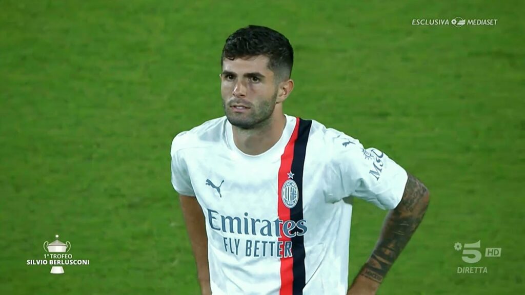 Christian Pulisic Scores His First AC Milan Goal