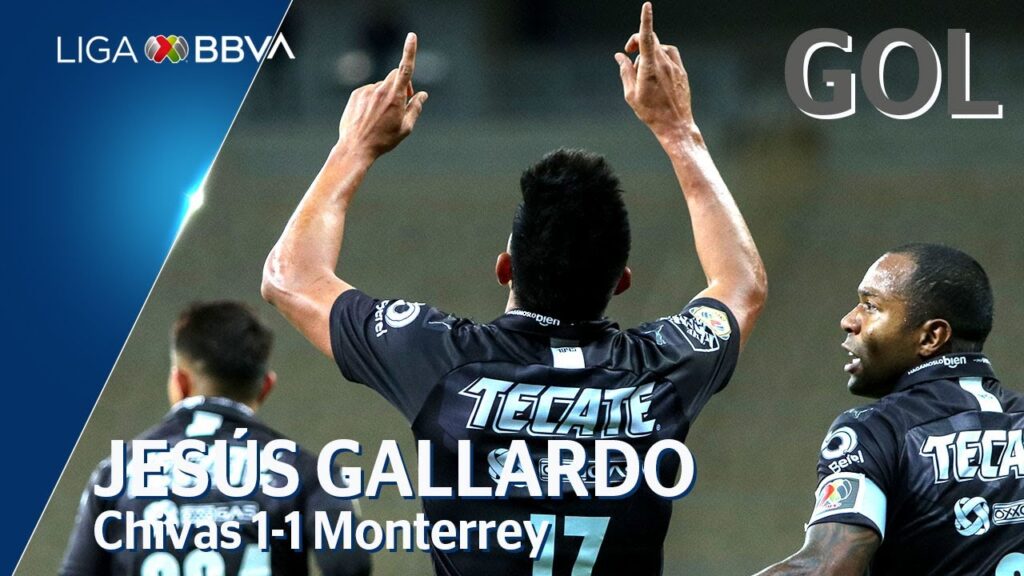 Gol de J. Gallardo | Chivas 1 - 1 Monterrey | Liga BBVA MX - Clausura 2020  - Jornada 10