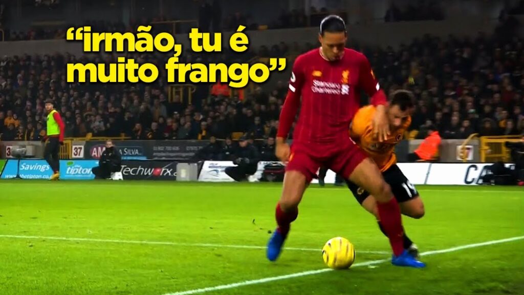 QUANDO VAN DIJK FAZ BULLYING COM OS JOGADORES ADVERSÁRIOS!!! O CARA É MALVADO!!!