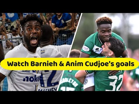Daniel Afriyie Barnieh scores brace for FC Zurich | Anim Cudjoe scores & assists for Dundee Utd.
