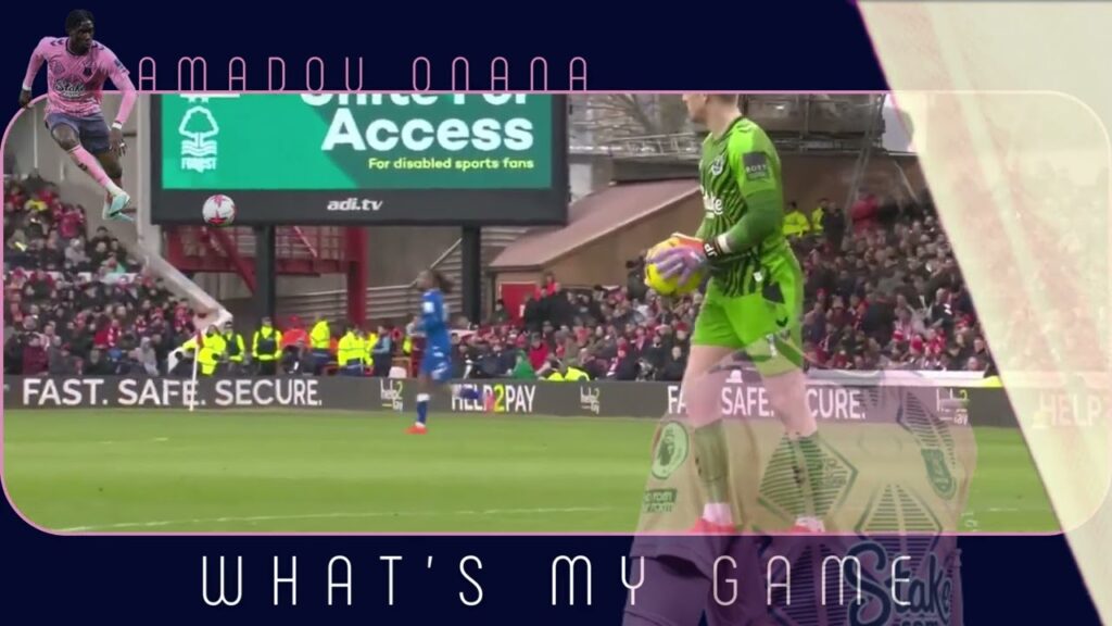 Amadou ONANA: What's My Game: AERIAL ABILITY