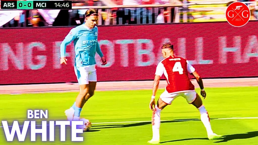 Ben White DOMINATED Grealish vs Man City | Community Shield Highlights | Gooner's Galaxy