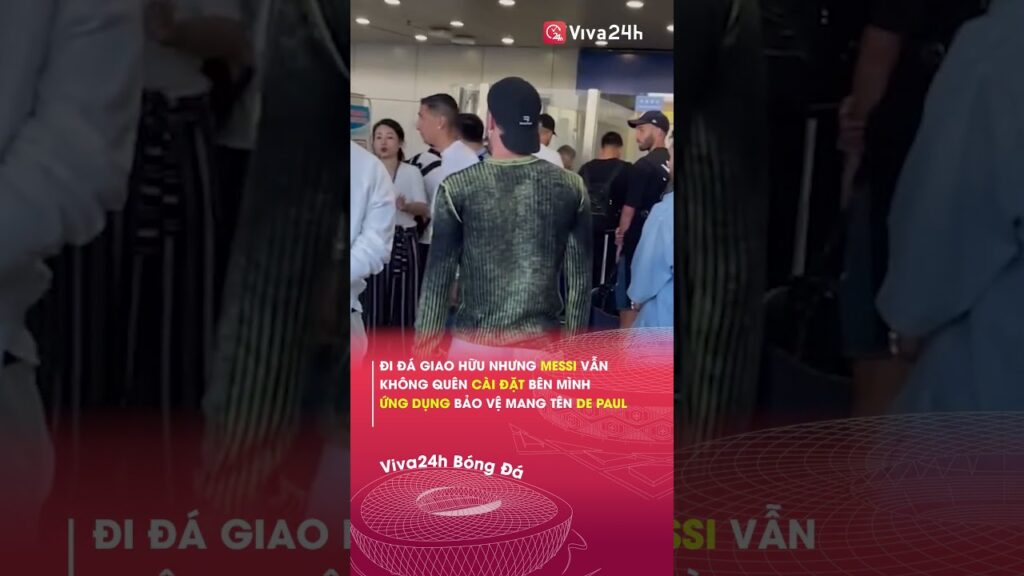 Cận vệ De Paul luôn theo Messi sát như này#viva24h #shorts #bongda