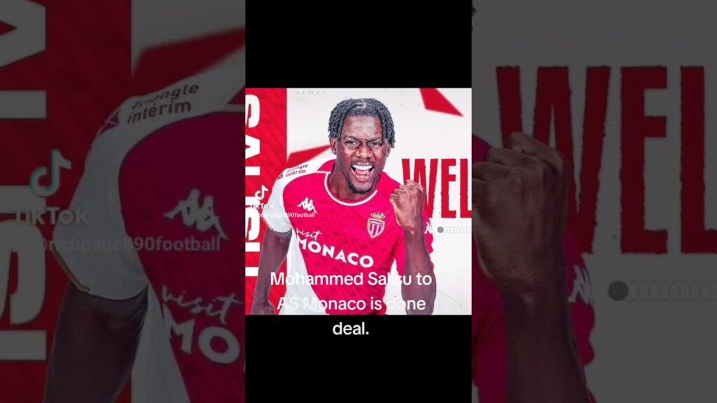 AS Monaco signed Mohammed Salisu